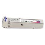Picture of Ciena® XCVR-A10U31 Compatible TAA 1000Base-BX SFP Transceiver (SMF, 1310nmTx/1550nmRx, 10km, LC, DOM, -40 to 85C)