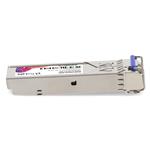 Picture of Ciena® XCVR-A10U31 Compatible TAA 1000Base-BX SFP Transceiver (SMF, 1310nmTx/1550nmRx, 10km, LC, DOM, -40 to 85C)