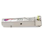 Picture of Ciena® XCVR-A10U55 Compatible TAA 1000Base-BX SFP Transceiver (SMF, 1550nmTx/1310nmRx, 10km, LC, DOM, -40 to 85C)