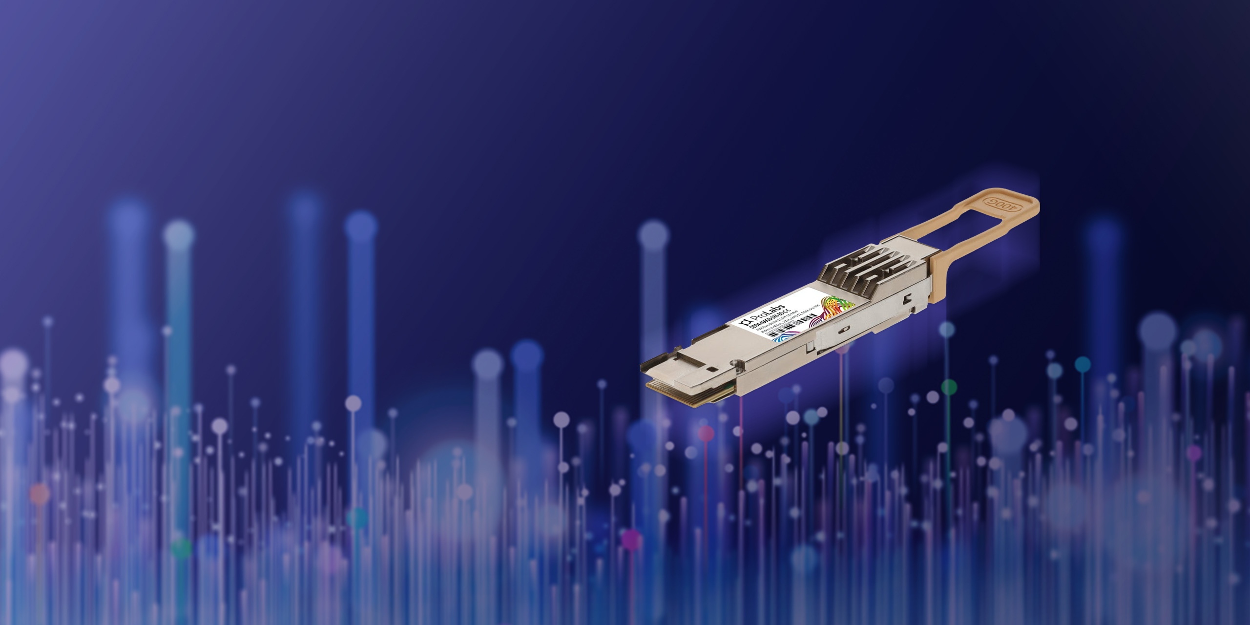 QSFP-DD 400G SR4.2 transceivers maximize existing multi-mode fiber breakout infrastructure