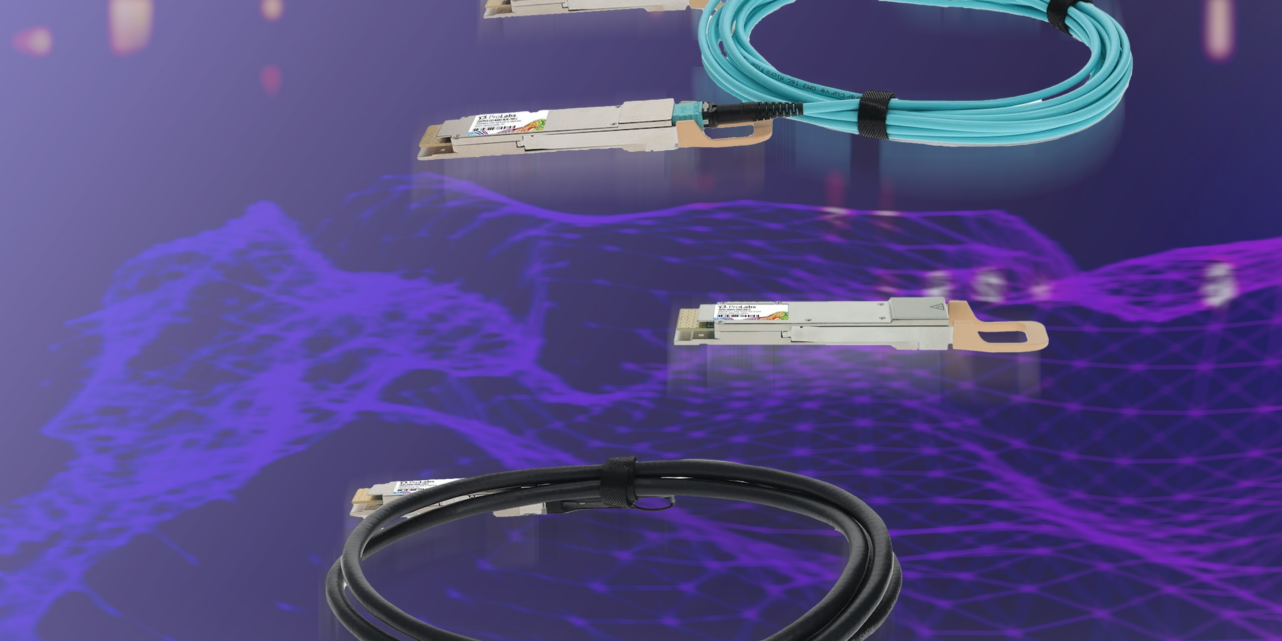 Overview: 400G Transceivers, DACs, and AOCs