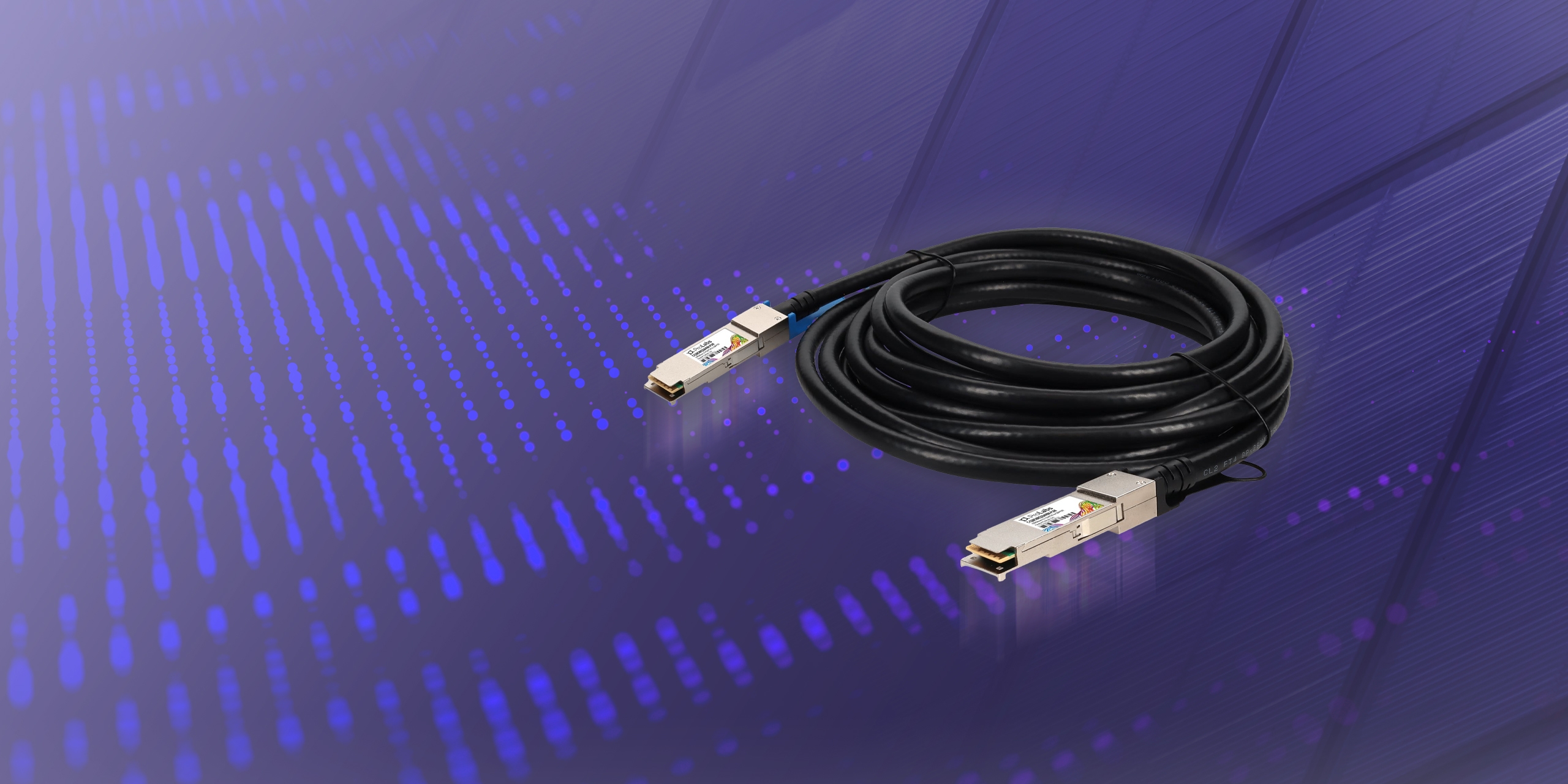 Efficient Cable Management with ProLabs' Color-Coded QSFP28 100G Hybrid DACs