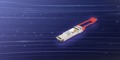 Utilize QSFP28 100G ER4L OTU4 transceivers’ 40km optical transport network links